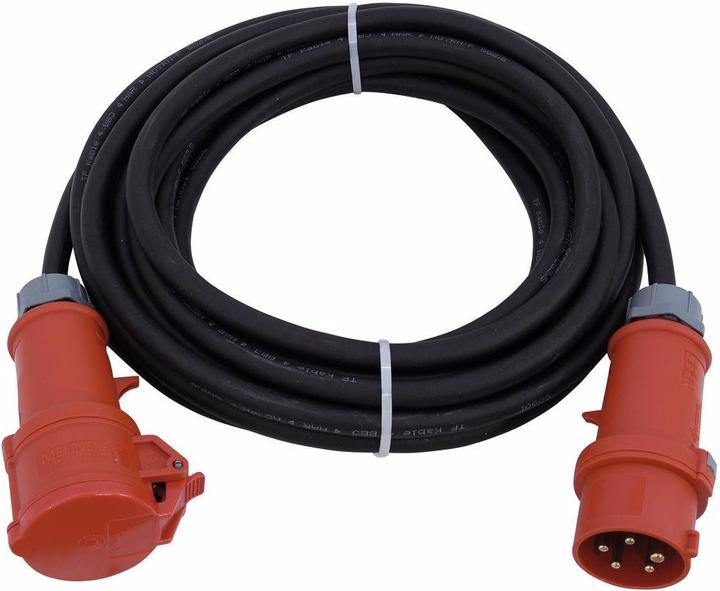 Immagine prodotto Psso Prolunga CEE 16A 5x2,5 15m rosso (15 m, CEE)