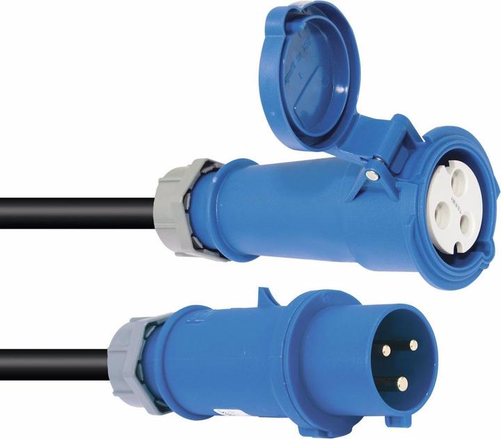 Actual product image Psso CEE extension 32A 3x6 5m blue (5 m)