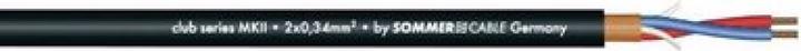 Immagine prodotto Sommer Cable Cavo microfonico 2x0,34 100m sw SERIE CLUB (100 m)