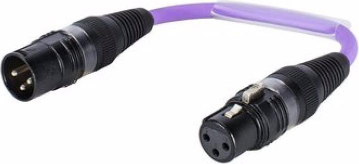 Actual product image Sommer Cable Adapter cable XLR(M)/XLR(F) ground lift sw (0.15 m)