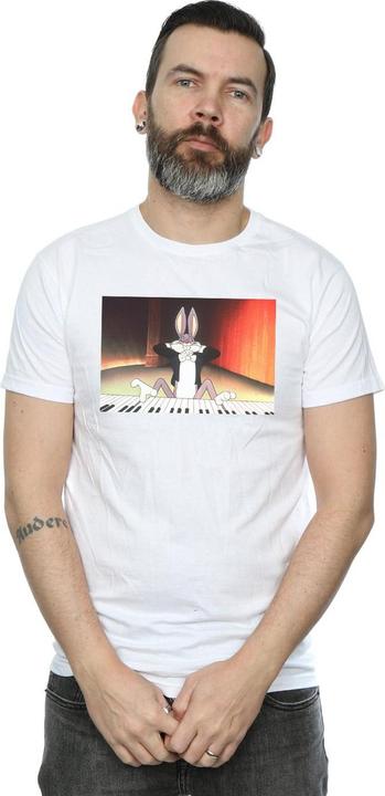 Produktbild Looney Tunes Bugs Bunny Playing Piano TShirt (XL)