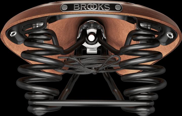 Produktbild Brooks Running BROOKS Fahrradsattel Flyer Carved, Aged Brown
