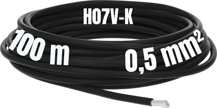 Actual product image Lapp 4160101 Stranded wire Multi-Standard SC 2.1 1 x 0.50 mm² Black 100 m (100 m)