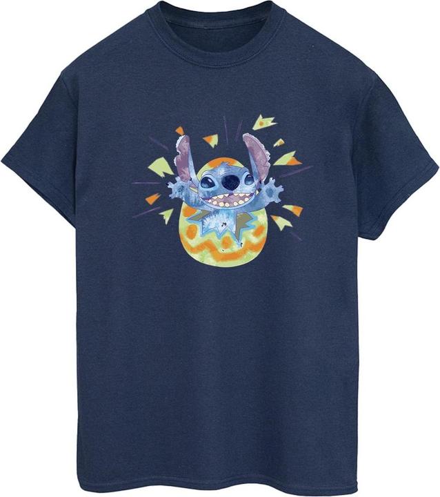 Immagine prodotto Disney Lilo & Stitch Cracking Egg Maglietta Ampia Donna (L)