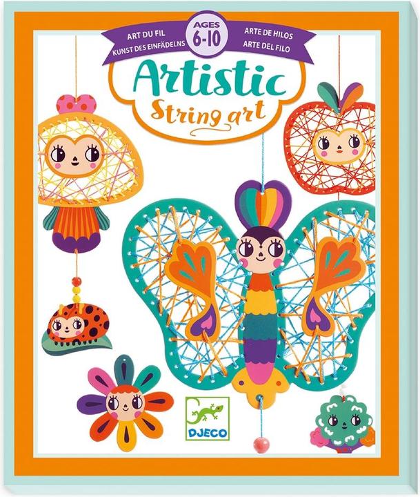 Produktbild Djeco Kreative String Art - Garten