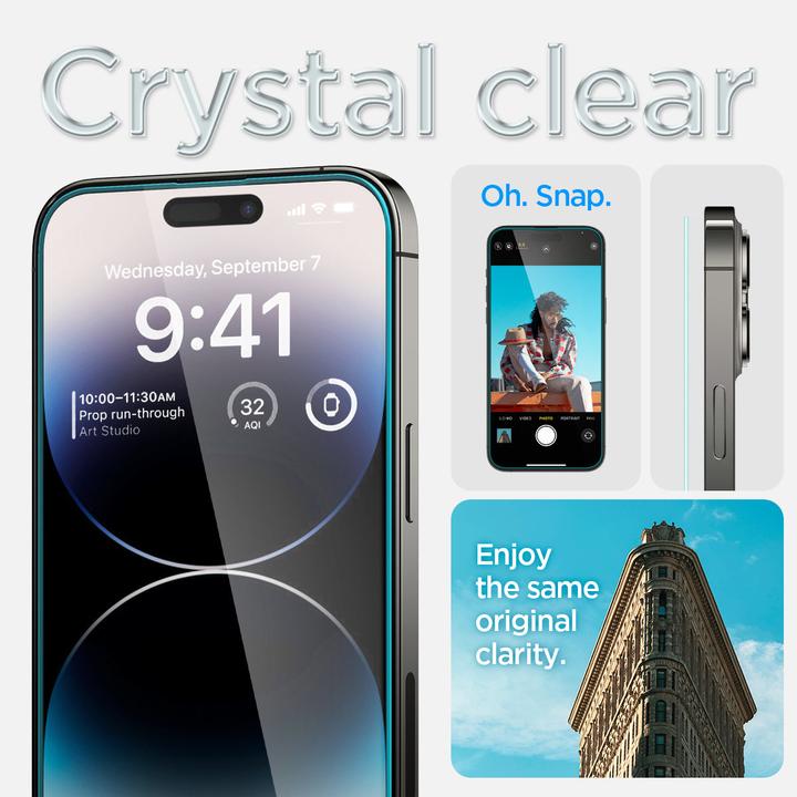 Actual product image Spigen EZ Fit (2 Piece, Apple iPhone 14 Pro)