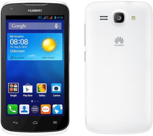 Produktbild Huawei Y540 (4 GB, White, 4.50", Dual SIM, 5 Mpx, 3G)