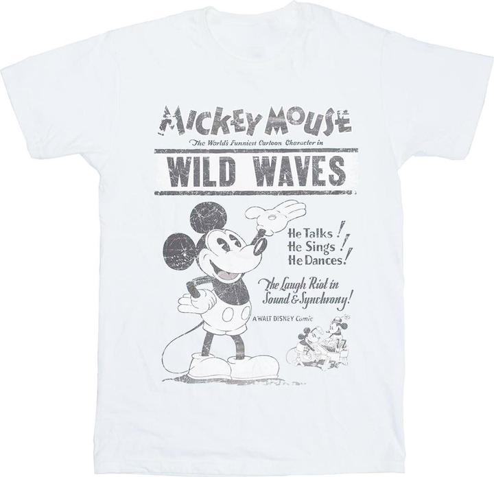 Disney Mickey Mouse Making Waves TShirt (M)