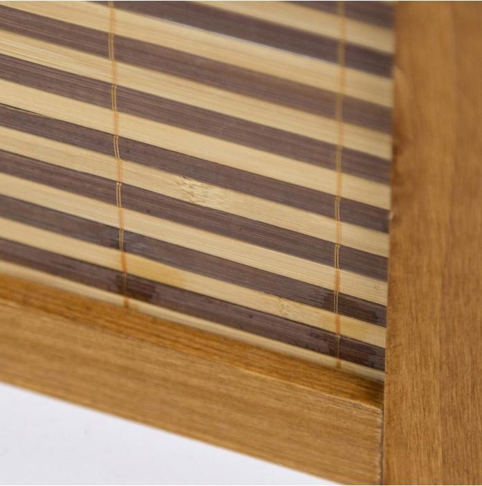 Image du produit Homestyle4u Paravent en bois 6x bambou marron