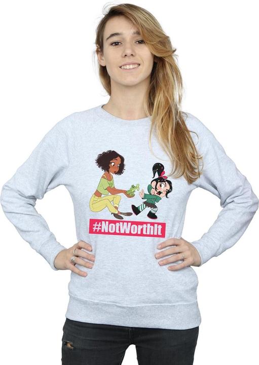 Image du produit Disney - Sweat WRECK IT RALPH TIANA AND VANELLOPE - Femme (XL)