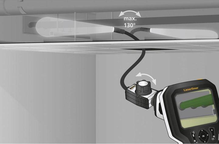 Produktbild Laserliner Endoskopkamera ArcView Camera Ø 9 mm, 1 m