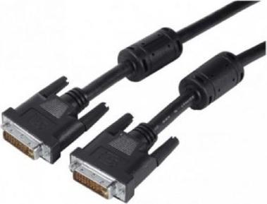 Actual product image Exertis Connect DVI monitor cable, dual link, 24+1pin DVI-D St./St., 10.0 m For connecting monitors and beamers wi (10 m, DVI)