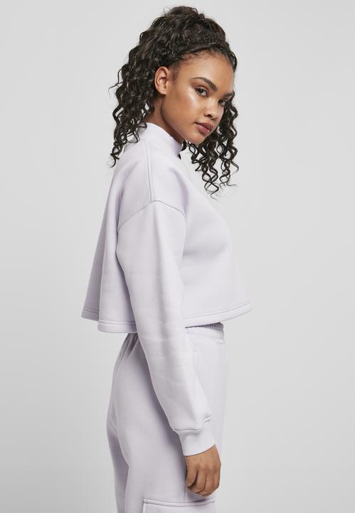 Actual product image Urban Classics Ladies Cropped Oversized Sweat High Neck Crew - 14225 (4XL)
