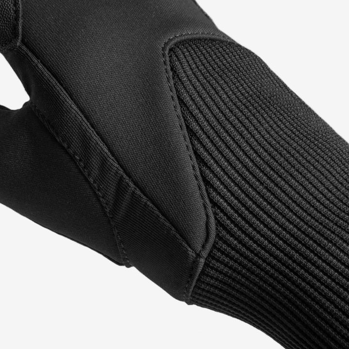 Actual product image Fouganza Horse Riding Gloves 100 Warm - Black (3XS)