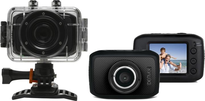 Actual product image Denver ACT-1301MK2 action-sports camera HD CMOS 1.3 MP (30p)