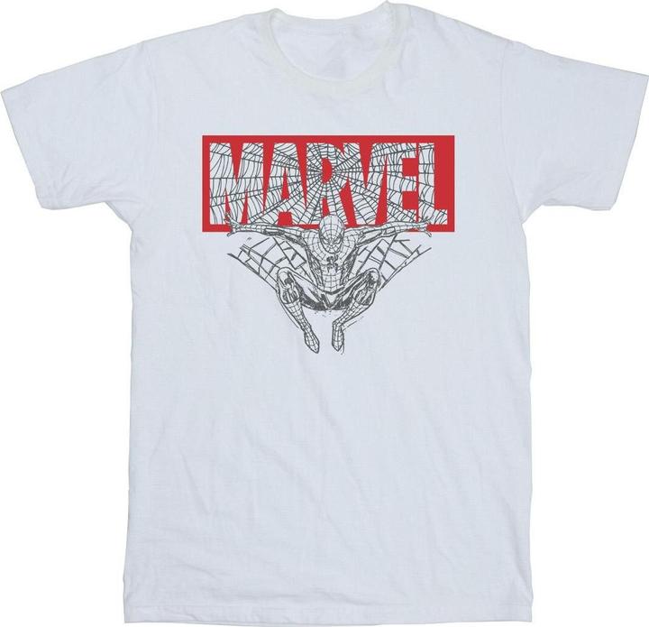 Spider Man Logo Red TShirt