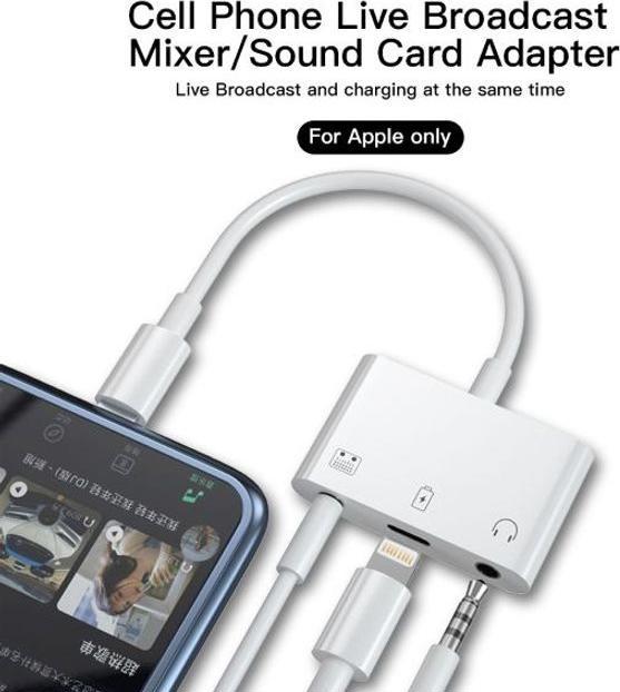 Produktbild MU Classic Lightning an 2x AUX 3.5mm Audio und 1 Lightning Adapter (Lightning, 2x 3.5mm Klinke, Lightning)