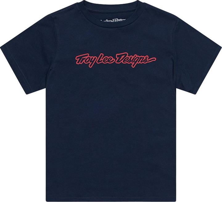 Immagine prodotto Troy Lee Designs T-Shirt, Signature, navy, youth L (L)
