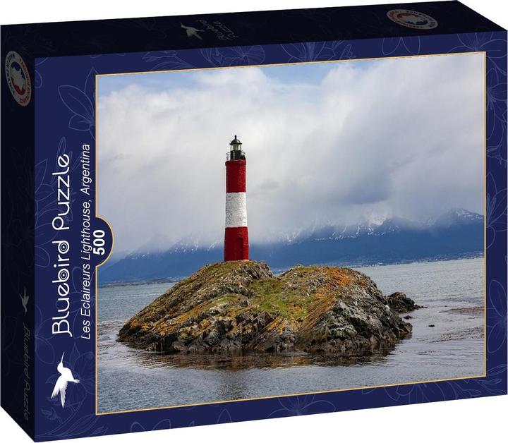 Actual product image Bluebird Puzzle 500 pieces Les Eclaireurs Lighthouse, Argentina (500 pieces)