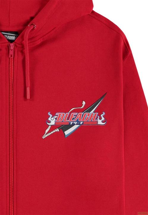 Image du produit Difuzed Bleach Veste à capuche avec fermeture éclair Rouge Taille XL (XL)