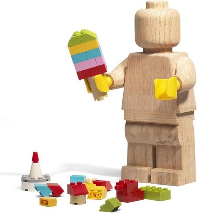 Actual product image LEGO WOODEN MINIFIGURE FSC 100% (41058501, LEGO Rare Sets)