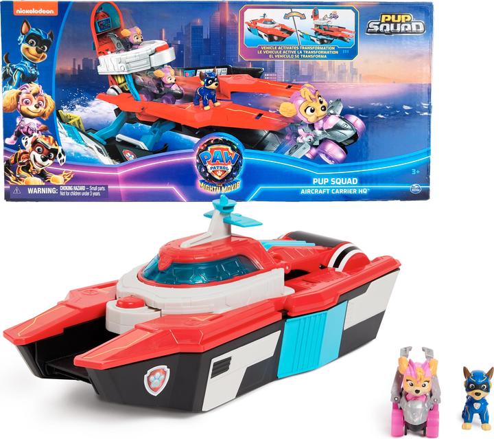 Image du produit Spin Master Paw Patrol - Quartier général du porte-avions