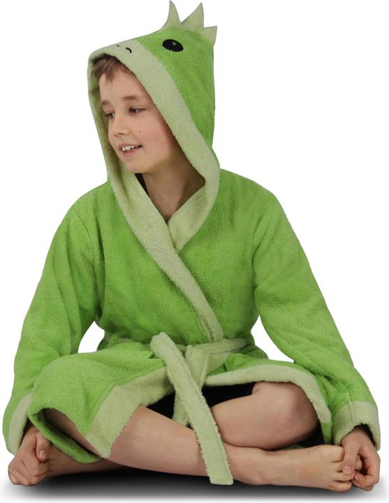 Produktbild Normani Frottee Bademantel für Kinder aus Bio-Baumwolle - 9703 (134, 140)