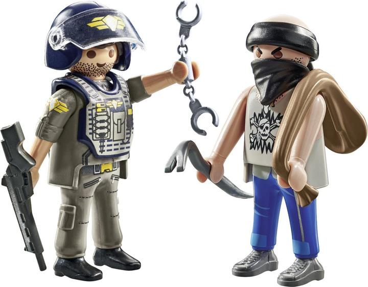 Actual product image Playmobil DuoPack SWAT & Bandit (71505, Playmobil City Action)