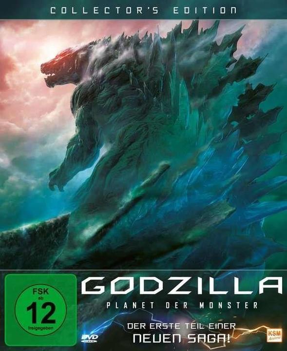 Immagine prodotto Godzilla: Il pianeta dei mostri - Edizione da collezione (DVD) (DVD, 2021, Tedesco, Giapponese)