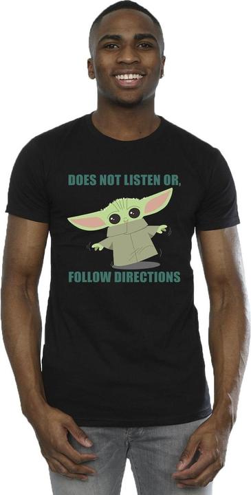 Produktbild Star Wars The Mandalorian Grogu Does Not Listen TShirt (3XL)