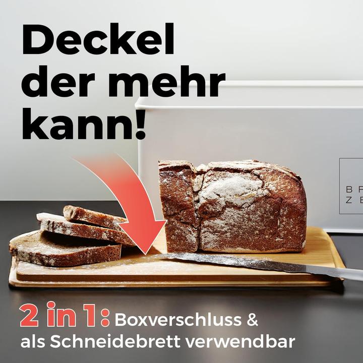 Produktbild Lumaland Cuisine Brotkasten mit Schneidebrett