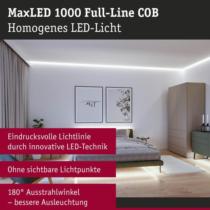 Actual product image Paulmann MaxLED 1000 Full-Line COB Stripe (Daylight, 250 cm, Indoor)