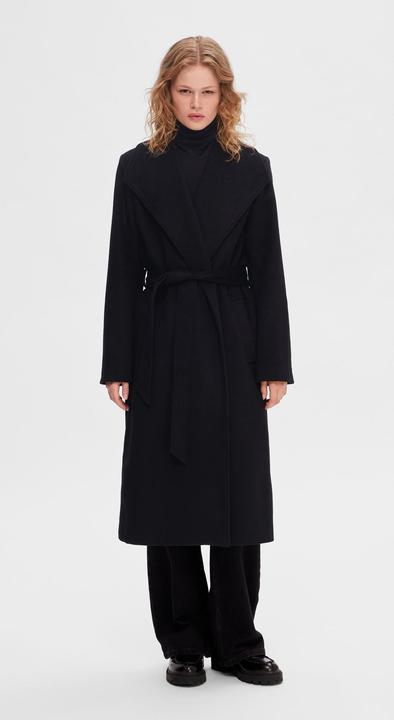 Image du produit Selected Femme Manteau de laine ceinturé (44)