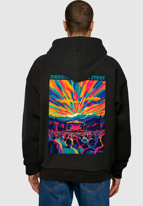 Immagine prodotto Merchcode Felpa con cappuccio oversize Dance Under Stars - 170075 (L)