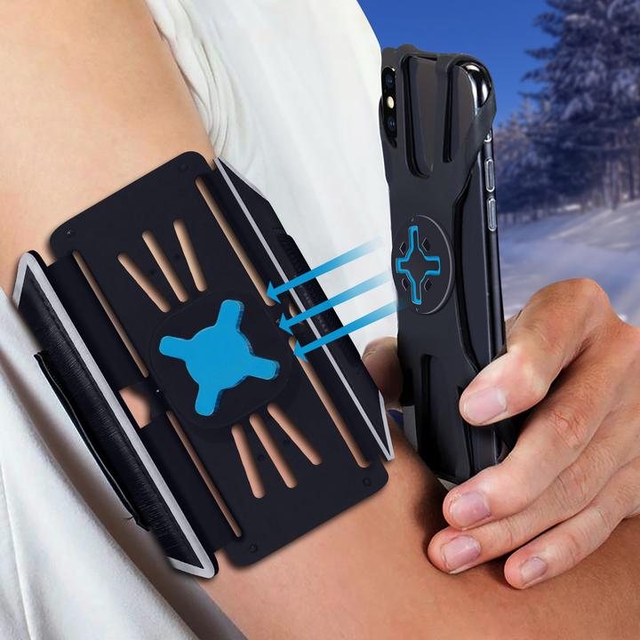 Image du produit Mobilis BRAZALETE UNIV U.FIX RUN KIT. Étui de protection pour téléphone portable Étui bracelet noir