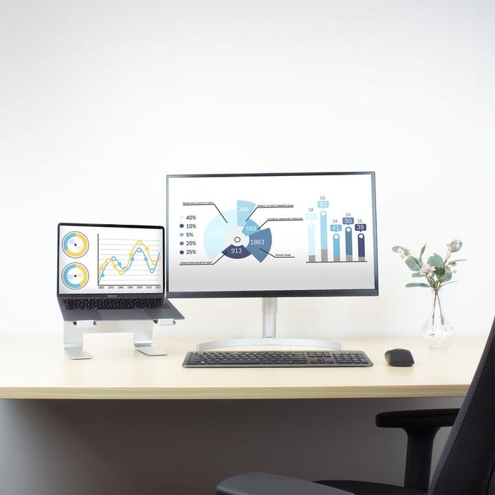 Actual product image Aluminium Laptop Stand