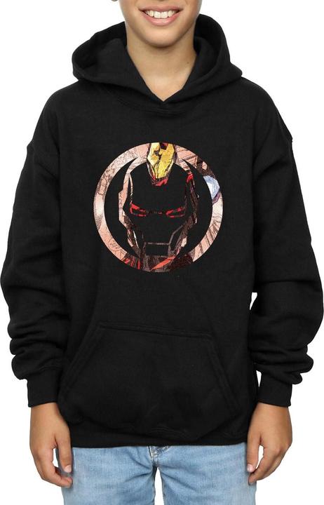 Produktbild Iron Man Montage Symbol Kapuzenpullover Jungen (140, 146)