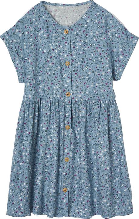 Produktbild Vertbaudet Mädchen Blumenkleid mit Knöpfen (128)