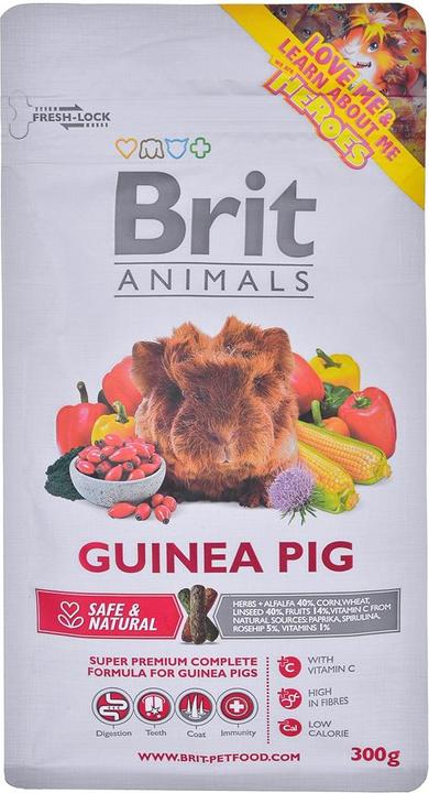Actual product image Brit Animals Guinea Pig Complete - Dry Guinea Pig Food - 300 g (0.30 kg, 1 x)