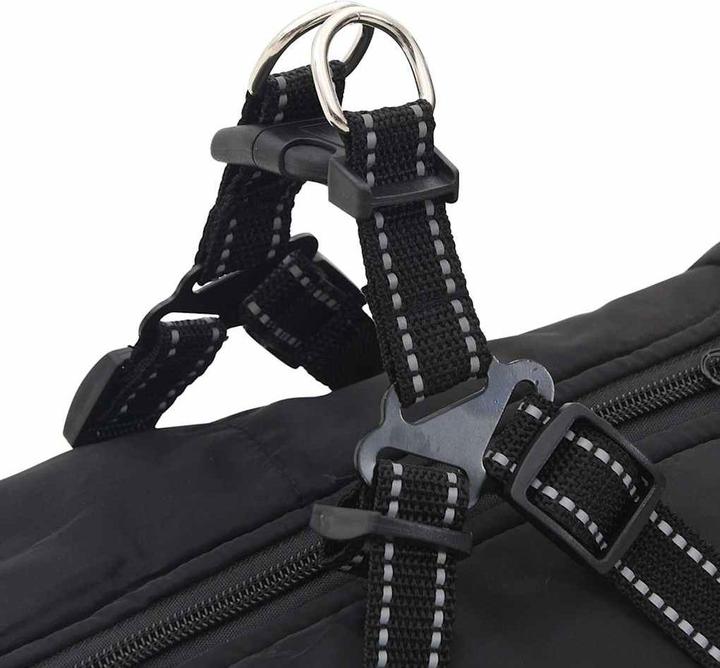 Immagine prodotto VidaXL Cappotto per cani con pettorina Impermeabile Riflettente (44, Cappotto per cani)