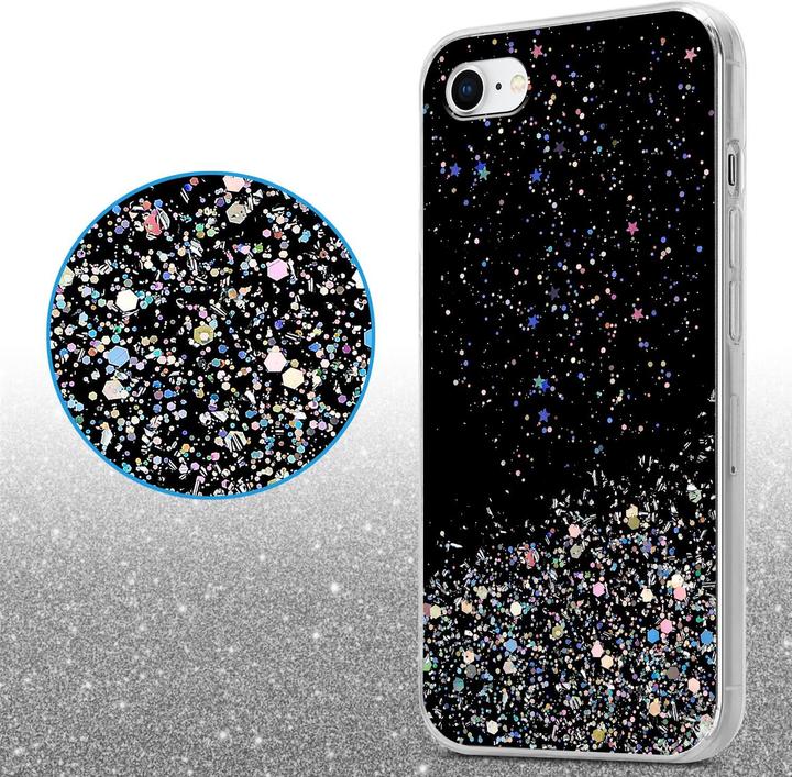 Produktbild Cadorabo TPU Cover funkelnder Glitter (Apple iPhone 7, Apple iPhone SE (2nd Gen))