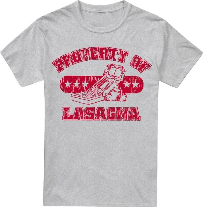 Immagine prodotto Garfield Property Of Lasagna Maglietta Uomo (M)
