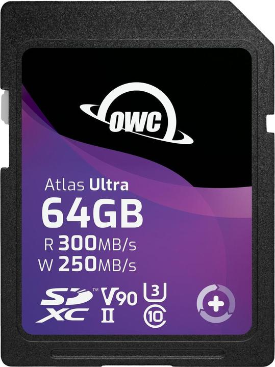 OWC Atlas Ultra SDXC V90 UHS-II Memory Card 64GB (64 GB, SDXC, UHS-II)