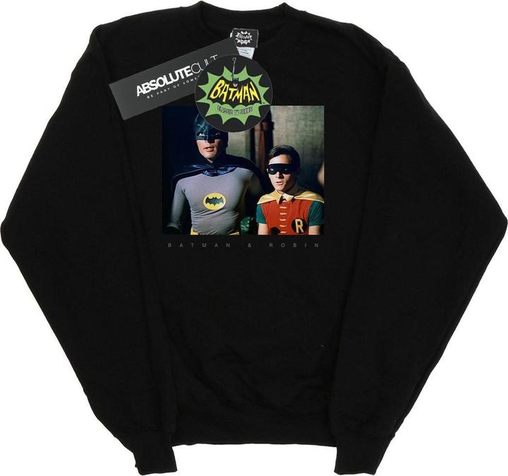 Produktbild Jungen Batman TV Serie Dynamisches Duo Foto Sweatshirt (140, 146)