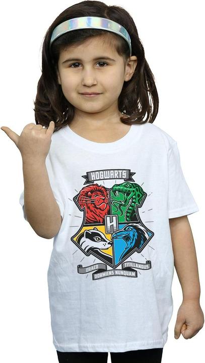 Immagine prodotto Hogwarts Toon Crest Maglietta Ragazze (152, 158)