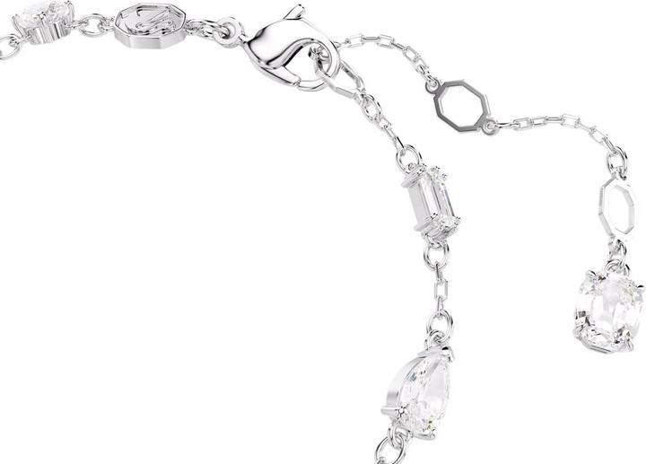 Produktbild Swarovski Idyllia Armband Verschiedene Schliffe Schneeflocke Weiss (19.50 cm, Swarovski Metall)