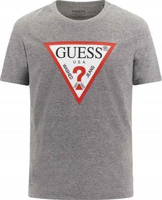 Actual product image Guess Men's Shirt grey/white/black/light red L (M)