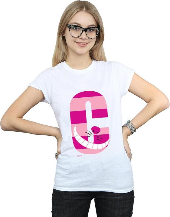 Actual product image Disney Womens/Ladies Alphabet A Is For Alice Cotton T-Shirt (L)