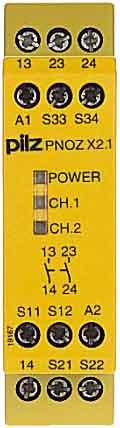 Immagine prodotto Pilz 774305 PNOZ X2.1C 24VAC/DC 2n/o
