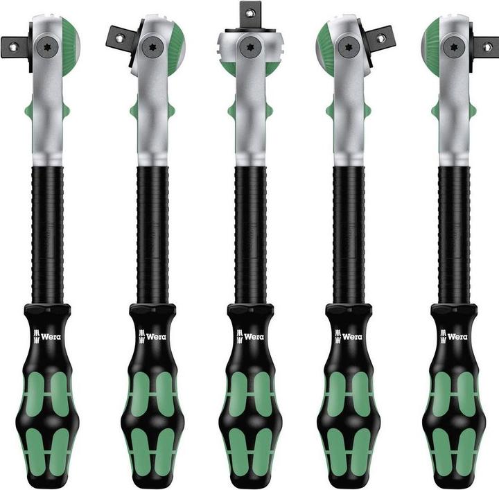 Actual product image Wera 8100 SB 6 Zyklop Speed Ratchet Set (19 mm, 10 mm, 18 mm, 12 mm, 17 mm, 15 mm, 13 mm, 16 mm)